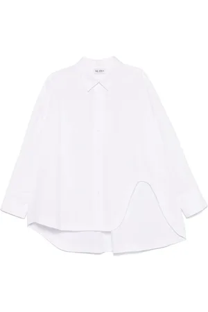 The Attico Shirts, female, , 2XS, Button-Up Shirt with Cut-Out Detailing