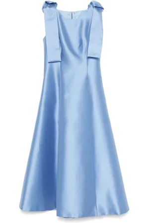 FELY CAMPO Party Dresses, female, , S, Sky Flared Dress with Dart Detailing