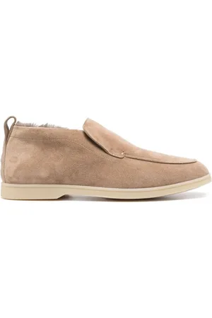 HENDERSON BARACCO Winter Boots, male, , 11 UK, Suede Slip-On Shoes with Fleece Lining