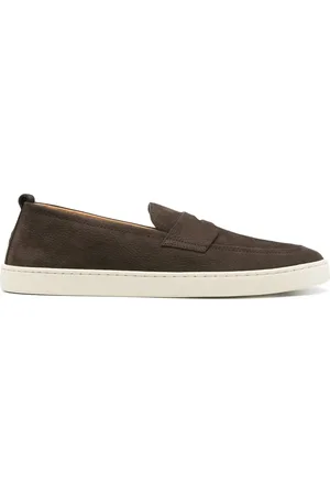 HENDERSON BARACCO Coffee Flat Rubber Sole Penny Slot