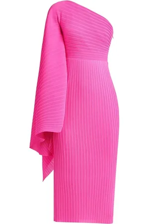 Solace Ribbed Knit One-Shoulder Dress