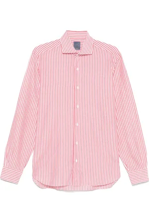 BARBA Button-Up Shirt with Spread Collar