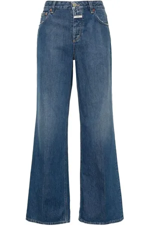 Closed Indigo Distressed Denim Jeans