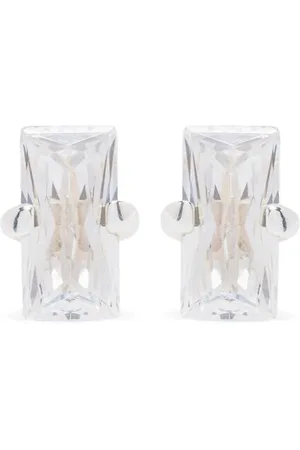 Hatton Labs Butterfly Fastening Gemstone Earrings
