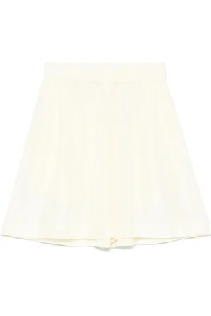 BARENA Elastic Waistband Shorts with Pockets