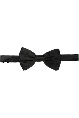 Lady Anne Bowties, male, , ONE SIZE, Silk Bow Tie with Logo Patch