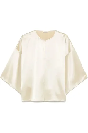 By Malene Birger Blouses, female, , XS, Keyhole Neck Jumper