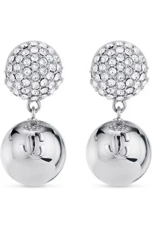 Jimmy Choo Earrings, female, , ONE SIZE, Crystal Embellished Earrings