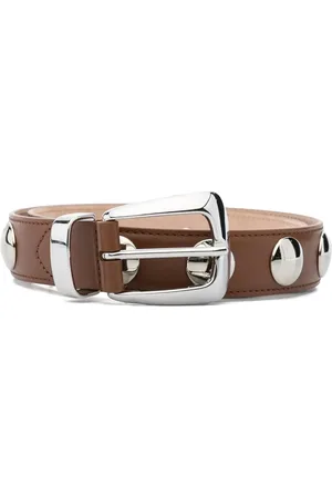 Khaite Belts, female, , 90 CM, Studded Belt with Pin Buckle