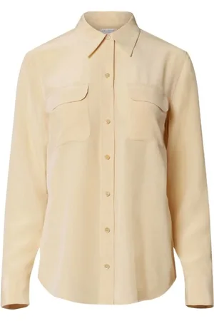 Equipment Shirts, female, , XL, Silk Classic Collar Shirt