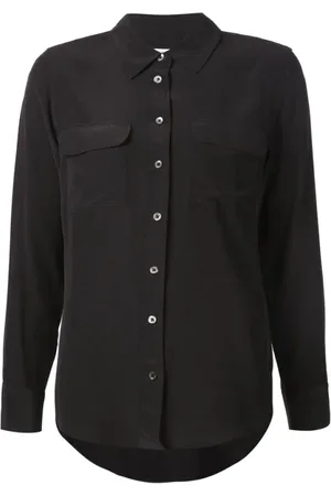 Equipment Shirts, female, , L, Silk Shirt with Trim