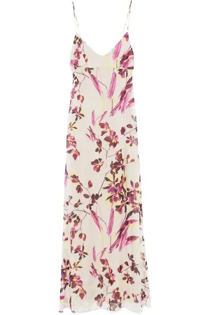 RAQUEL DINIZ Maxi Dresses, female, , S, Floral Print V-Neck Dress