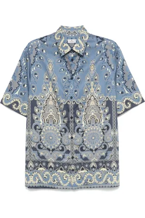 Etro Short Sleeve Shirts, male, , M, Short Sleeve Shirt