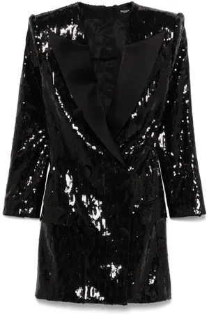 Balmain Party Dresses, female, , M, Zip-Front Dress with Pockets