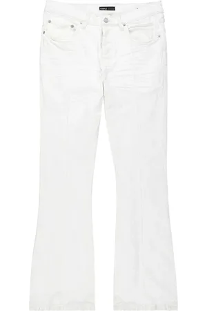 Purple Brand Cropped Jeans, male, , W33, Denim Flared Jeans Classic Style