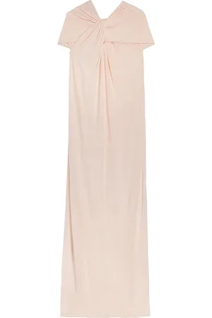 Jil Sander Gowns, female, , S, Powder Pink Draped Dress