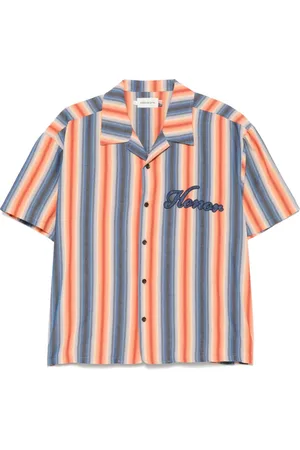 HONOR THE GIFT Ocean Blue Shirt with Logo Patch