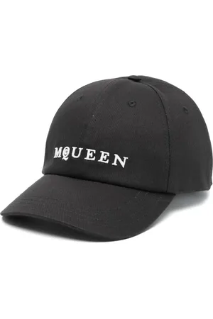 Alexander McQueen Caps, male, , M, Curved Peak Cap Eyelet Vents