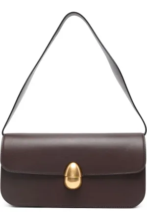 Neous Shoulder Bags, female, , ONE SIZE, Leather Foldover Shoulder Bag