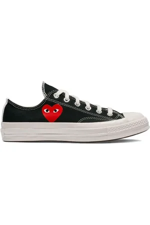Comme des Garçons Sneakers, male, , 7 UK, Canvas Heart Sneaker