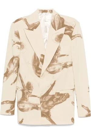 KIDSUPER STUDIOS Double-Breasted Jacket with Pockets