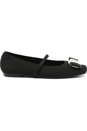 Salvatore Ferragamo Elasticated Strap Flat Shoes