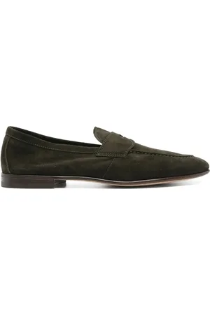 HENDERSON BARACCO Forest Leather Penny Slot Shoes