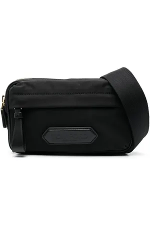Tom Ford Logo-Patch Leather Belt Bag
