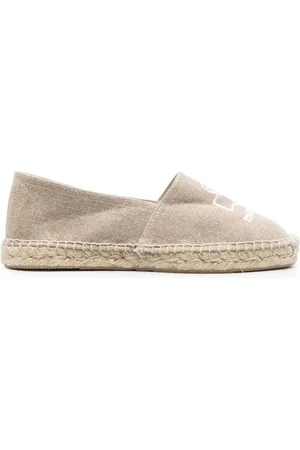 Isabel Marant Braided Raffia Slip-On Shoes