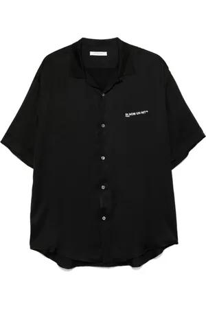 Ih Nom Uh Nit Short Sleeve Shirts, male, , L, Stylish Shirt Nus25226 009