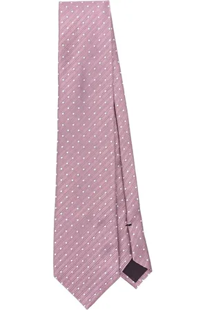Tom Ford Polka Dot Self-Tie Twill Weave Tie