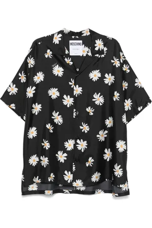Moschino Camp Collar Shirt Short Sleeves