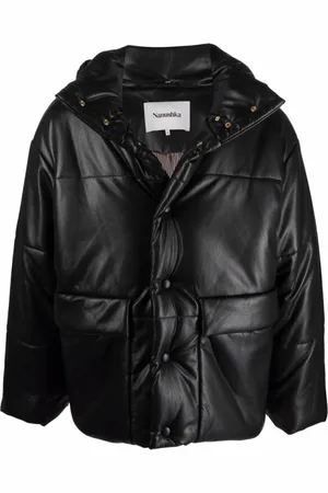 Nanushka Faux Leather Padded Jacket