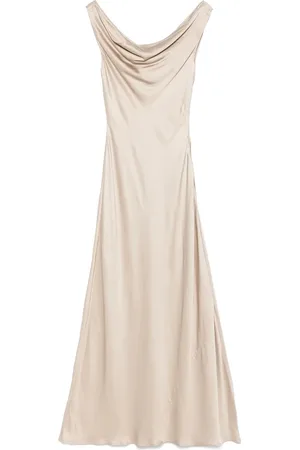 By Malina Party Dresses, female, , M, Cowl Neck Sleeveless Long Dress