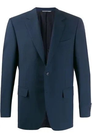 CANALI Wool Knit Blazer Jacket