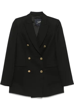 THE SEAFARER Double-Breasted Jacket with Shoulder Pads