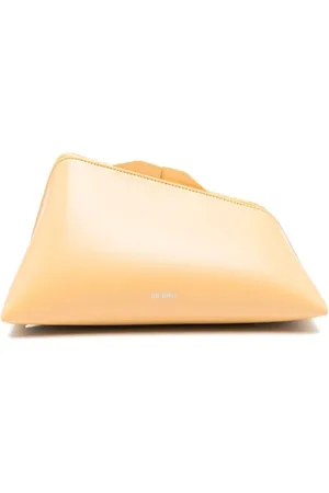 The Attico Mustard Magnetic Fastening Bag