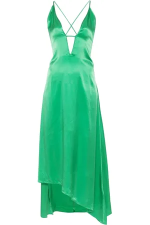 IRO V-Neck Dress with Spaghetti Straps