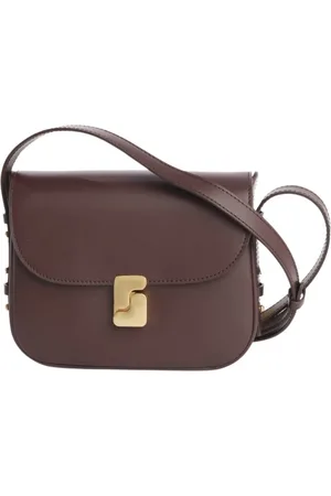 Soeur Leather Shoulder Bag