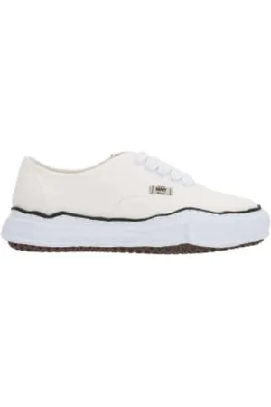 MIHARA YASUHIRO Sneakers, male, , 3 UK, Canvas Low-Top Trainers