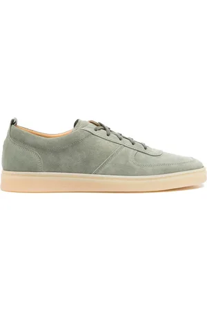 HENDERSON BARACCO Sneakers, male, , 8 UK, Olive Sneaker Lace-Up Rubber Sole