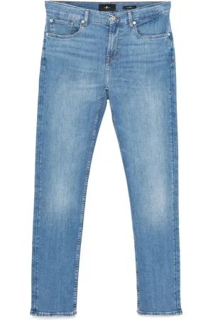 7 for all Mankind Slim-fit Jeans, male, , W31, Indigo Classic Five Pocket Jeans