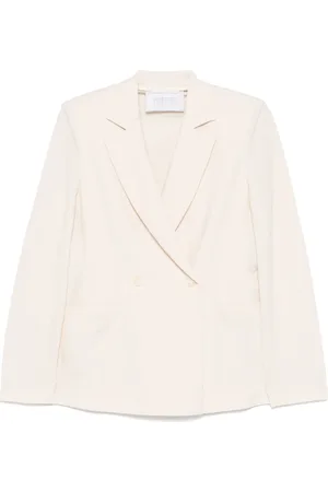 Harris Wharf London Double-Breasted Jacket with Pockets
