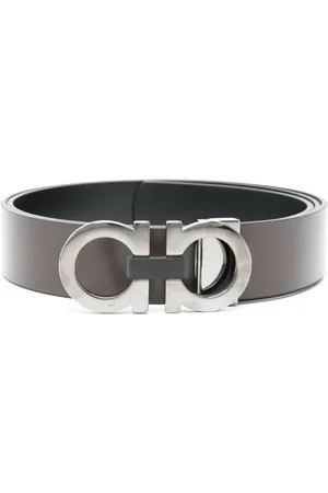 Salvatore Ferragamo Belts, male, , 110 CM, Reversible Leather Belt with Gancini Buckle
