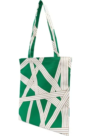 Missoni Tote Bags, female, , ONE SIZE, White Tote Bag with Logo Patch