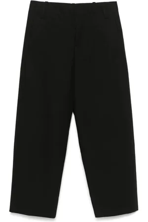 Jacquemus Wide Trousers, male, , L, Buttoned Trousers with Pockets