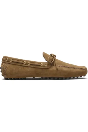 CAR SHOE Sailor Shoes, male, , 11 UK, Suede Lace-Up Slip-On Shoes