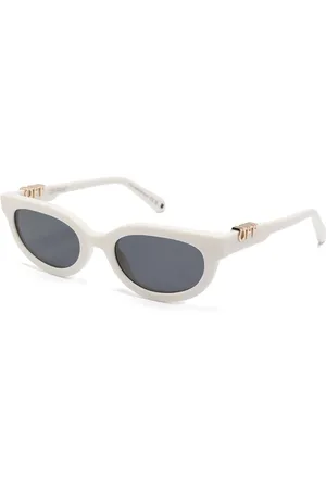 OFF-WHITE Cat-Eye Acetate Sunglasses
