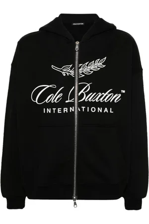 Cole Buxton Zip-throughs, male, , 2XL, Graphic Print Hooded Sweatshirt