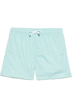 FEDELI Beachwear, male, , S, Beachwear Drawstring Swim Shorts